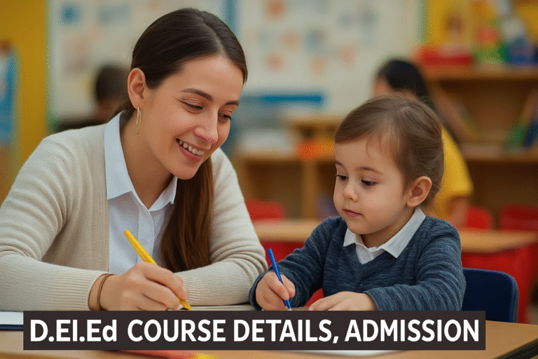 D.El.Ed Course Details, Admission, Fees, aur Career Scope